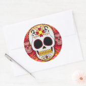 Rode Calaveras Sticker (Envelop)