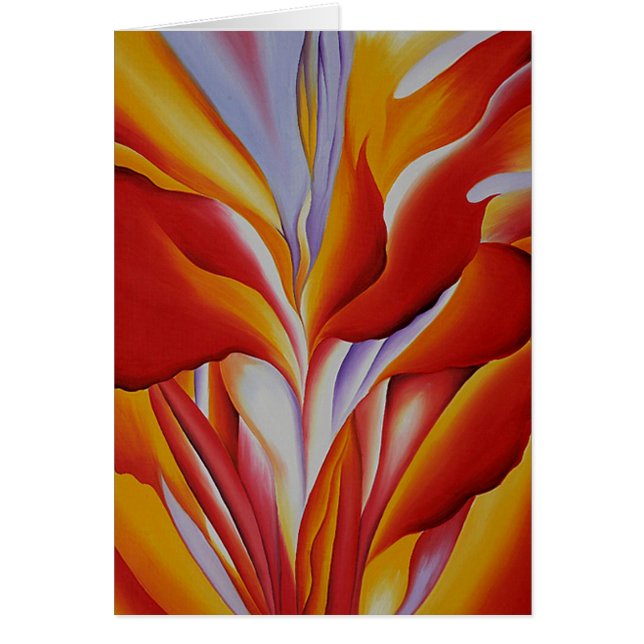 Rode Canna (Voorkant)