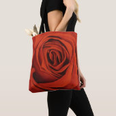 Rode Canvas tas zien (Dichtbij)