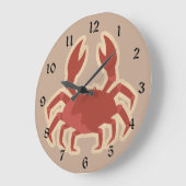 Rode Cartoon Grote Klok (Hoek)