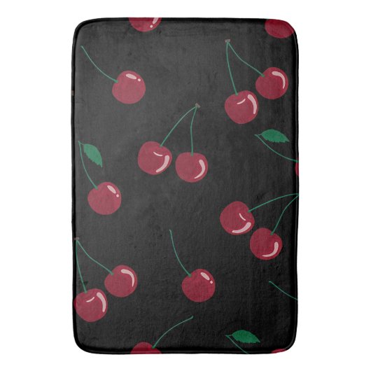 Rode Cherry Black Bad Mat (Voorkant Verticaal)
