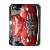 Rode Chevy Coupé Magneet (Verticaal)