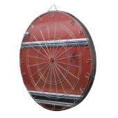 Rode Chevy Silver Trim Dartbord (Voorkant Rechts)