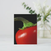 Rode chili briefkaart (Staand voorkant)