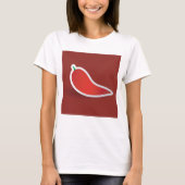 Rode Chilipeper T-shirt (Voorkant)