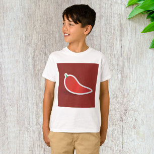 Rode Chilipeper T-shirt