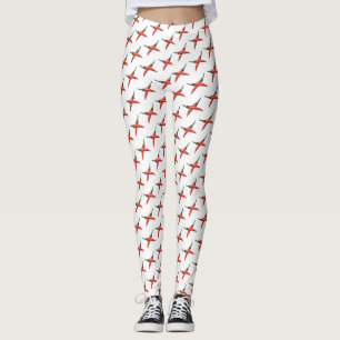 Rode chilipepers Vector Custom Leggings