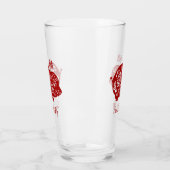  rode Chinese varken Glas (Links)