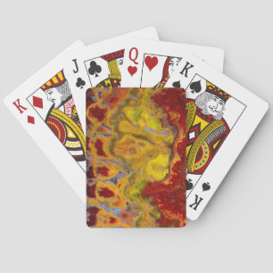 Rode Crayola Jasper Pokerkaarten