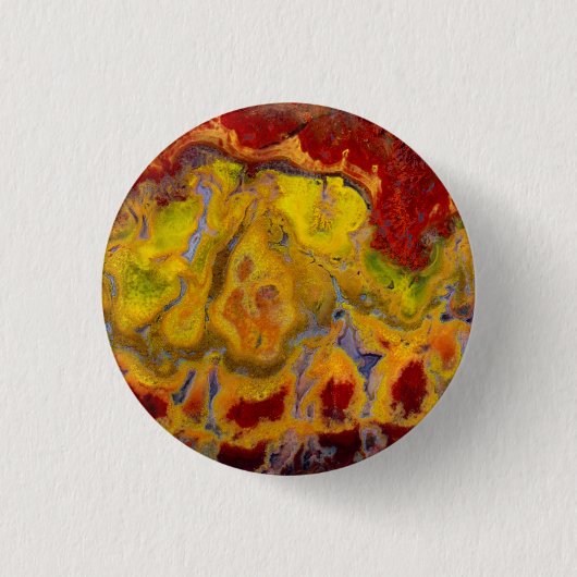 Rode Crayola Jasper Ronde Button 3,2 Cm (Voorkant)