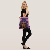 Rode Dachshund Draagtas (Op model)