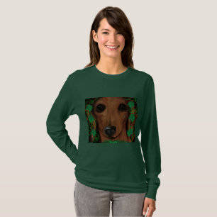 Rode Dachshund T-shirt