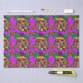 RODE DACHSHUND TISSUEPAPIER (Craft)