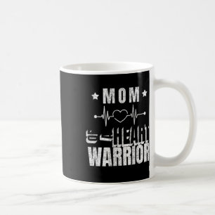 Rode Dag Moeder van een Hart Warrior Gezegde Koffiemok