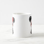 Rode Dag van de Dode Suikerschedel Panda Beer Koffiemok (Center)