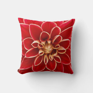 Rode Dahlia Kussen