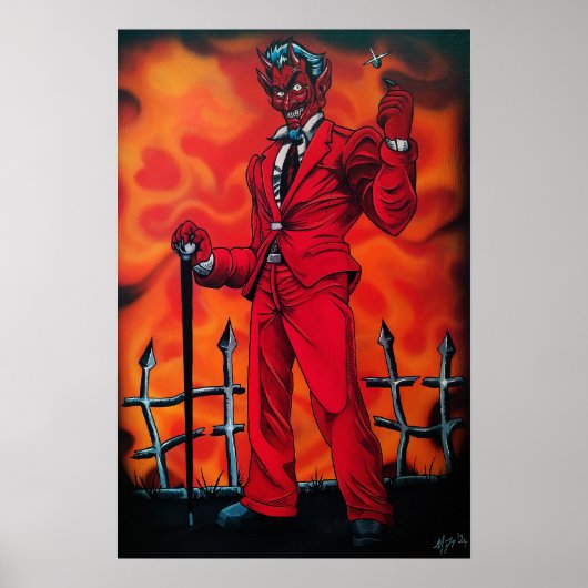 Rode dealer poster (Voorkant)