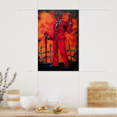 Rode dealer poster (Keuken)