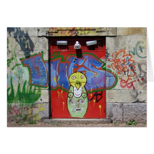 Rode deur (Voorkant Horizontaal)