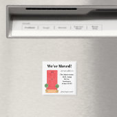 Rode deur hebben we Magnet verplaatst Magneet (Insitu (Vaatwasser))