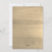 Rode deur Kerstmis vakantie open huis Feestdagenkaart (Achterkant)