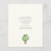 Rode deur we hebben Adres Bewegende Aankondiging B Flyer (Achterkant)