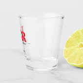 Rode Dokter Medische Beroeps Shot Glas (Rechts)