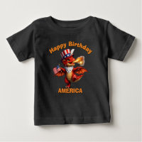 Rode Draak (6e) Patriottisch Kinder T-Shirt