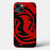 Rode draak Case-Mate iPhone case (Achterkant)