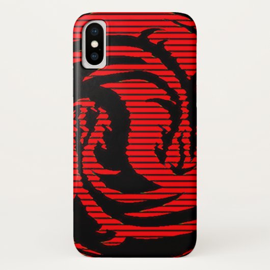 Rode draak Case-Mate iPhone case (Achterkant)