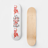 Rode draak/Chinees nieuwjaar Skateboard (Voorkant)