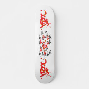 Rode draak/Chinees nieuwjaar Skateboard