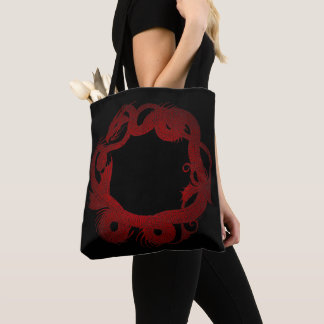Rode Draak Draagtas
