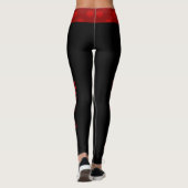 Rode Draak Leggings (Achterkant)