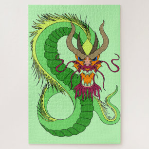 Rode Draak Legpuzzel