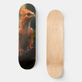 rode draak skateboard (Voorkant)