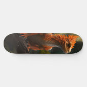 rode draak skateboard (Horizontaal)
