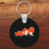 Rode draak sleutelhanger (Voorkant)