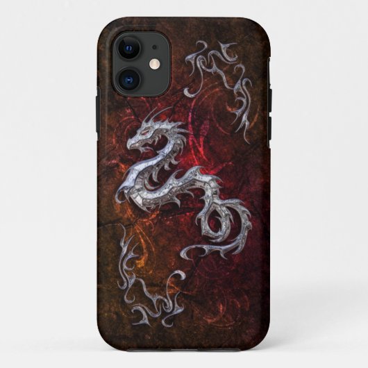 Rode draak voor Barely daar Case-Mate iPhone Case (Achterkant)