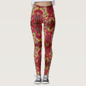 Rode Draken Leggings (Voorkant)