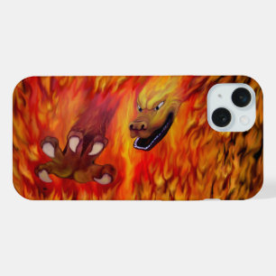 Rode Drakenklauw iPhone 15 Plus Case