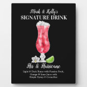 Rode Drink op het eiland ・ PERSONALISEERDE Drink v Fotoplaat (Voorkant)