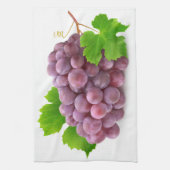 Rode druif theedoek (Verticaal)