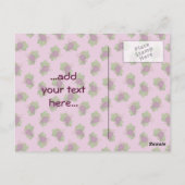 Rode druiven briefkaart (Achterkant)