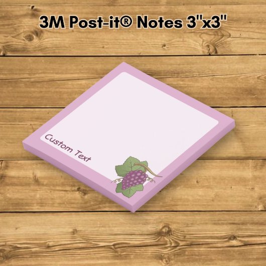 Rode druiven post-it® notes