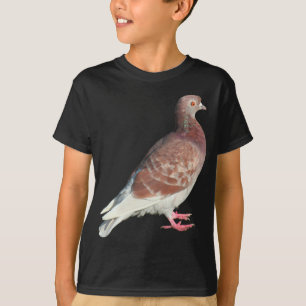 Rode duif (geïsoleerd) t-shirt