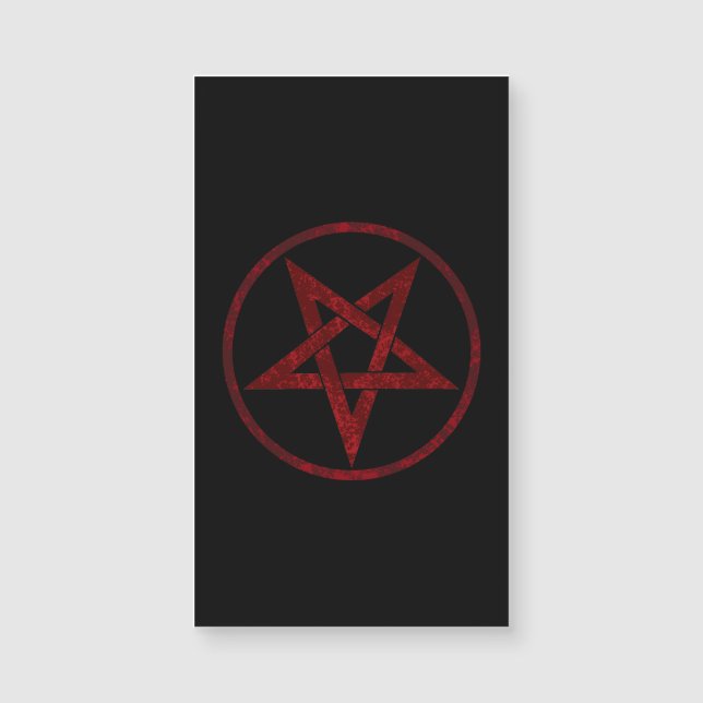 Rode Duivel Pentagram (Voorkant)