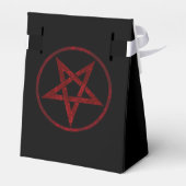 Rode Duivel Pentagram Bedankdoosjes (Achterkant)