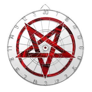Rode Duivel Pentagram Dartbord