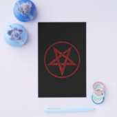 Rode Duivel Pentagram Flyer (Enkel)